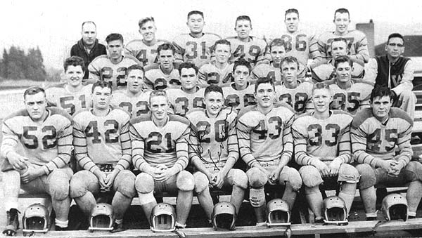 Varsity Football 1956