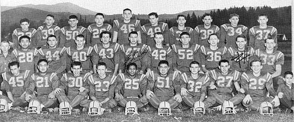 Varsity Football 1961