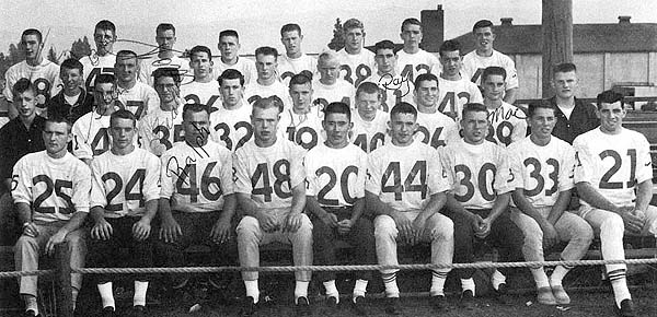 Varsity Football 1962