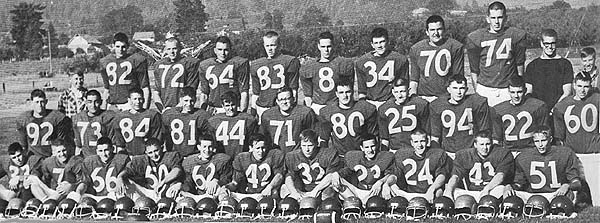 Varsity Football 1961